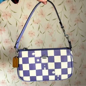 Coach Nolita 19 Checkerboard Bag in Light Violet